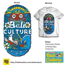 Lomba Desain  Kaos   Bali  Culture  HelloMotion com